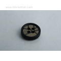 Distressed magnetic buttons for shirts